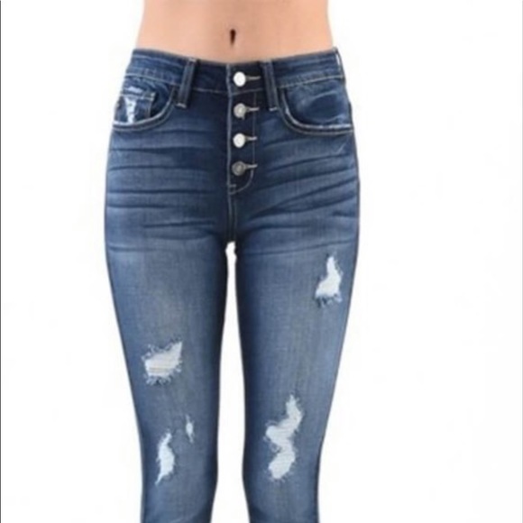 KANCAN DISTRESSED ANKLE Jeans - JEANs - Picture 4 of 6